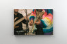 Tablou Canvas - Chitarist imbracat colorat rock