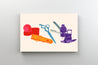 Tablou Canvas - Colaj barbershop halftone