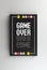 Tablou Canvas - Pacman - Game Over