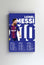Tablou Canvas - Lionel Messi Barcelona Infografic V1