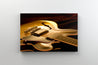 Tablou Canvas - Chitara clasica de lemn backlit