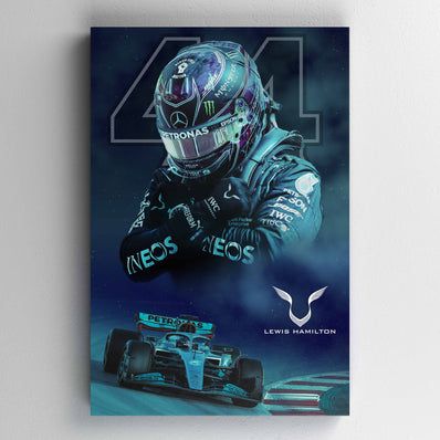 Tablou Canvas - Lewis Hamilton 2022