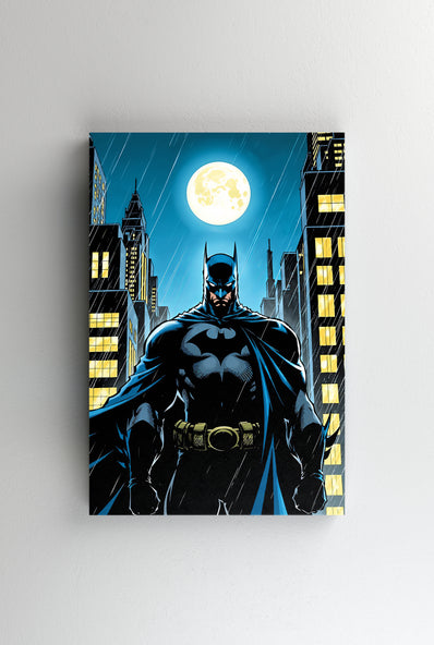 Tablou Canvas - Cavalerul Negru in Lumina Lunii