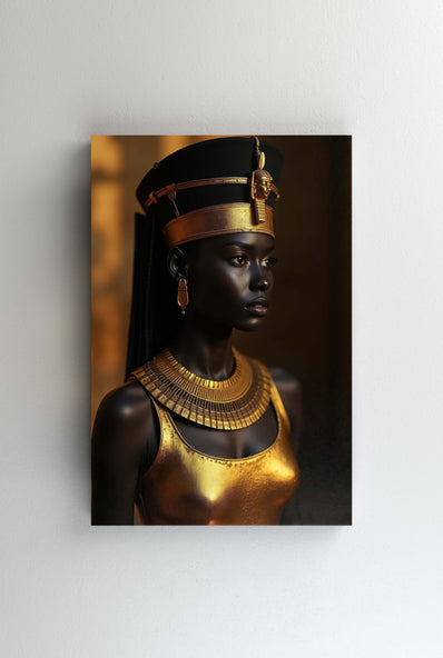 Tablou Canvas - Femeia africana faraon din Egypt