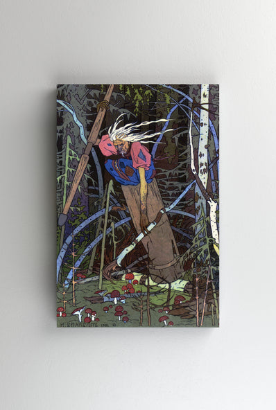 Tablou Canvas - Ivan Bilibin - Baba Yaga