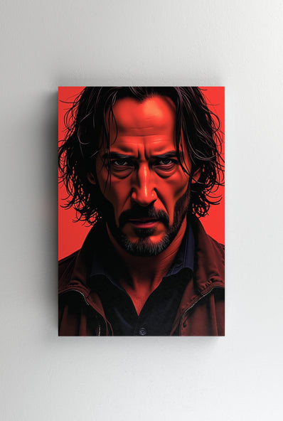 Tablou Canvas - Keanu Reeves close-up portret