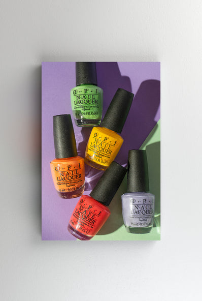 Tablou Canvas - Lac de unghii - Aranjament colorat