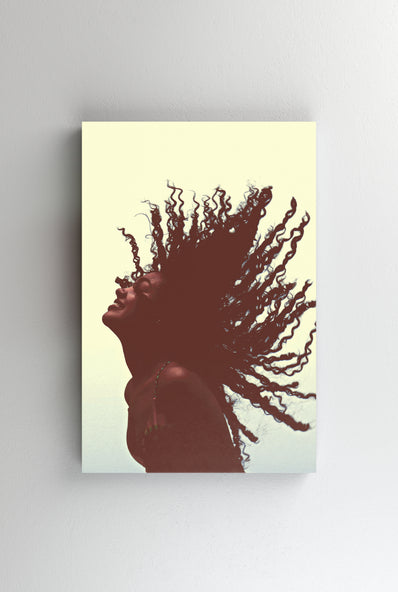 Tablou Canvas - Portret stil retro par afro dinamic