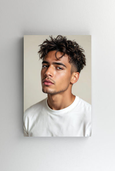 Tablou Canvas - Portret tanar par cret