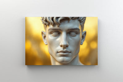 Tablou Canvas - Portret tunsoare din marmura