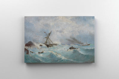 Tablou Canvas -  Karol Rafalowicz - Storm in the Black Sea