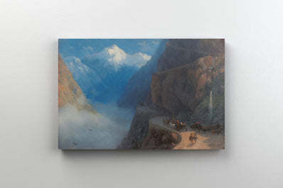 Tablou Canvas -  Ivan Aivazovski - From Mleta to Gudauri