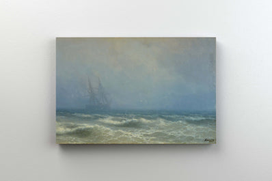 Tablou Canvas -  Ivan Aivazovski - Fog over the sea