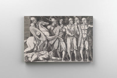 Tablou Canvas -  Marco Dente - Trajan Fighting the Dacians