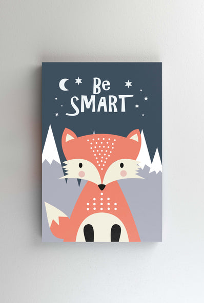 Tablou Canvas - Vulpita be smart