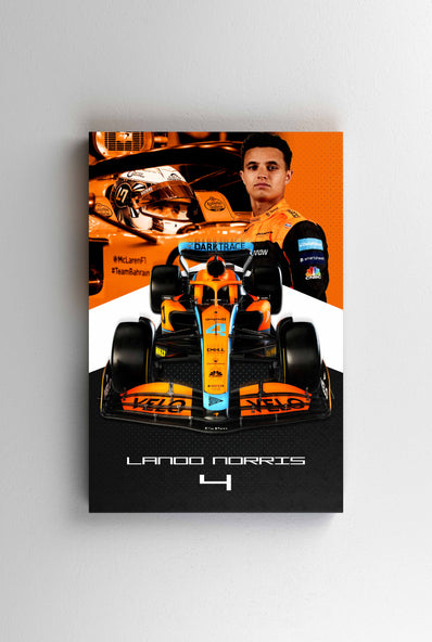 Tablou Canvas - Lando Norris 2023