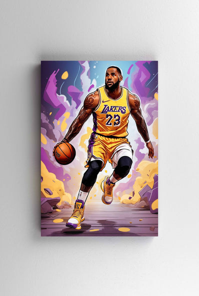 Tablou Canvas - LeBron James