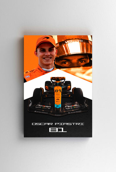 Tablou Canvas - Oscar Piastri