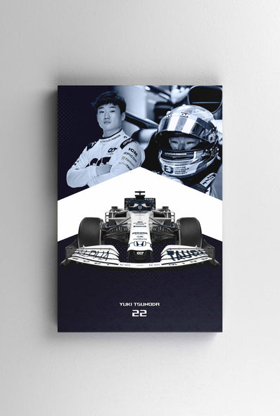 Tablou Canvas - Yuki Tsunoda
