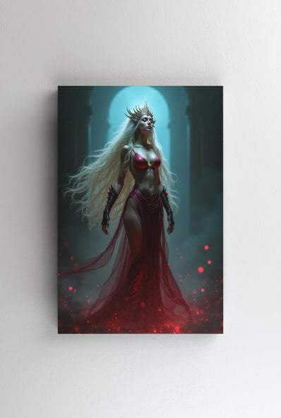 Tablou Canvas - Regina Elf sub lumina lunii
