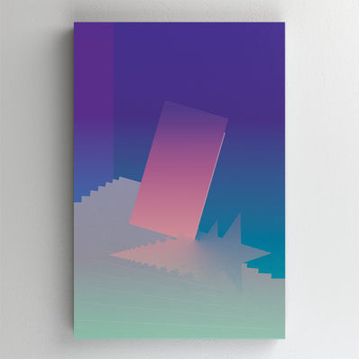 Tablou Canvas - Stea - Gradient
