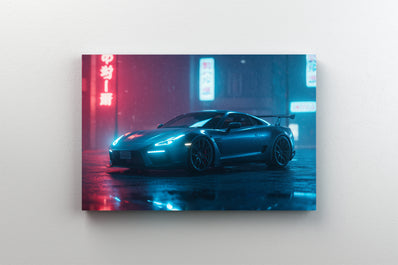 Tablou Canvas - Supermasina Cyberpunk