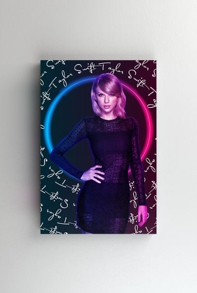 Tablou Canvas - Taylor Swift -  Ice and fire