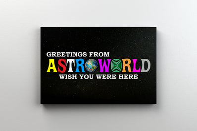 Tablou Canvas -  Travis Scott - Astro World