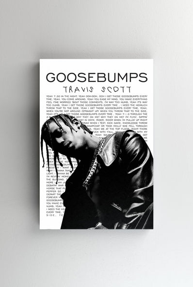 Tablou Canvas -  Travis Scott - Goosebumps
