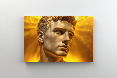 Tablou Canvas - Tunsura pentru cap de marmura