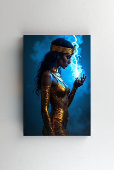 Tablou Canvas - Vrajitoarea cu fulgere luptatoare