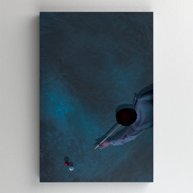 Tablou Canvas - Pool table game