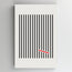 Tablou Canvas - Red line between black lines