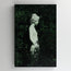Tablou Canvas - Statuia unei femei printre frunze
