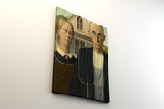 Tablou Canvas - Grant Wood - American Gothic