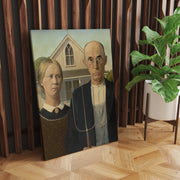Tablou Canvas - Grant Wood - American Gothic