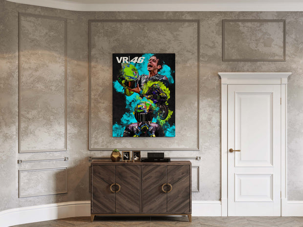 Tablou Canvas - VR 46 Valentino Rossi