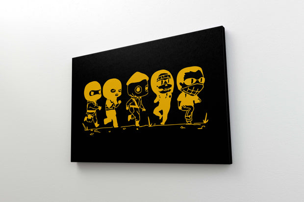 Tablou Canvas - Cute Enemies
