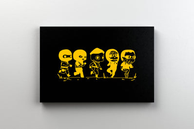 Tablou Canvas - Cute Enemies