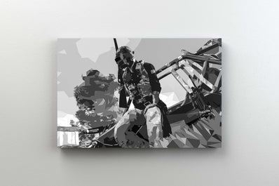 Tablou Canvas - Pubg Low Polly