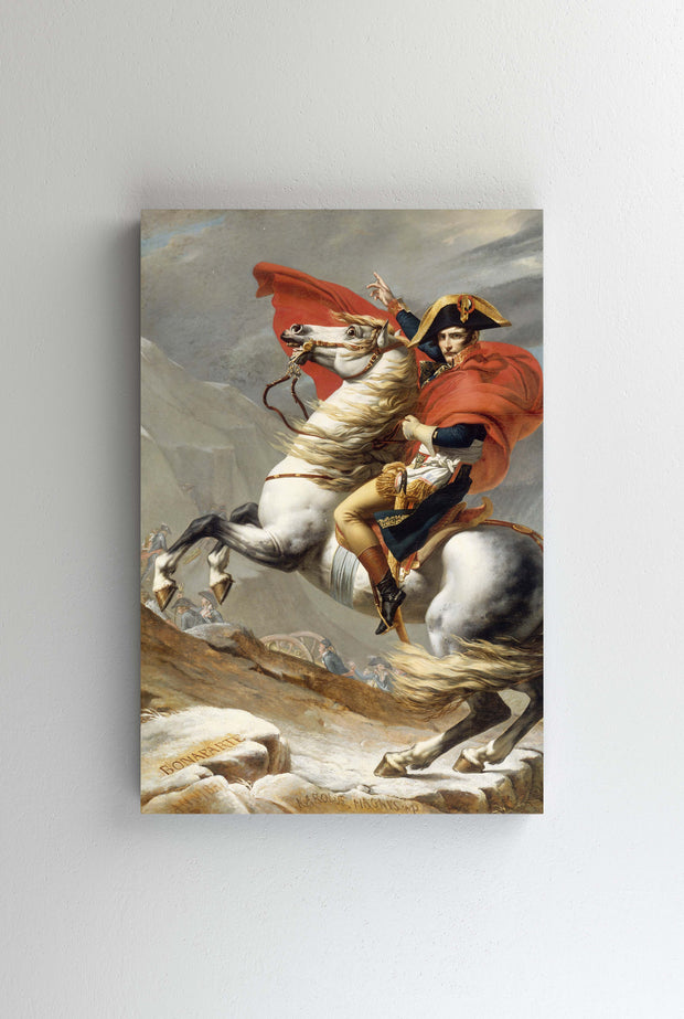 Tablou Canvas - Jacques-Louis David - Bonaparte Crossing the Grand Saint-Bernard Pass
