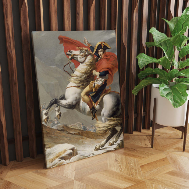 Tablou Canvas - Jacques-Louis David - Bonaparte Crossing the Grand Saint-Bernard Pass