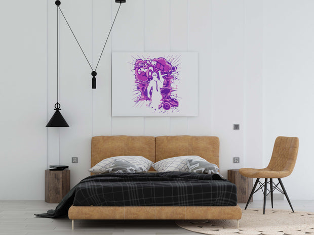 Tablou Canvas - Pubg Purple Explosion
