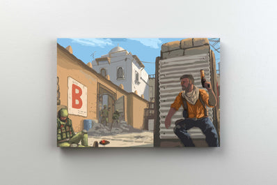 Tablou Canvas - Elite Terrorist Clutch