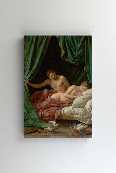 Tablou Canvas - Louis-Jean-François Lagrenée - Mars and Venus, Allegory of Peace