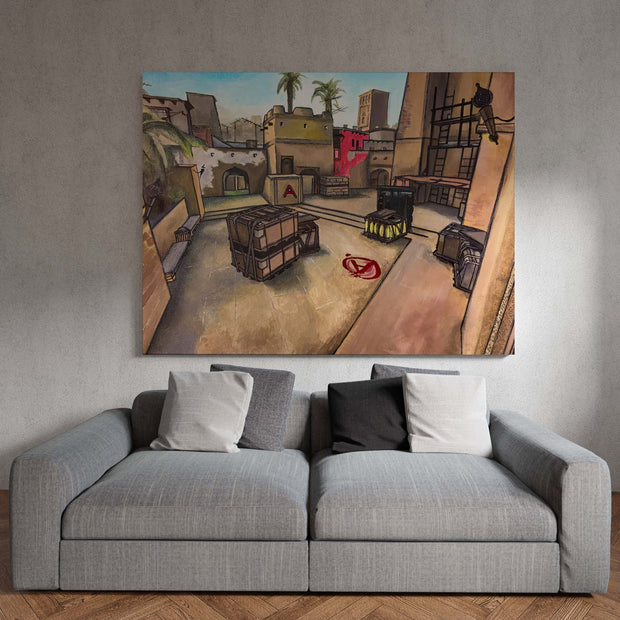 Tablou Canvas - Mirage Bombsite