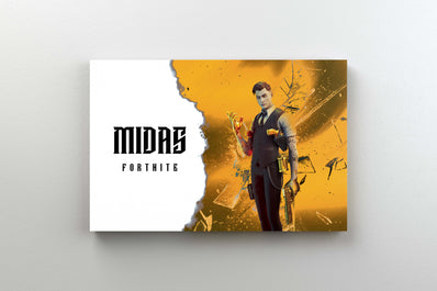 Tablou Canvas - Fortnite Midas