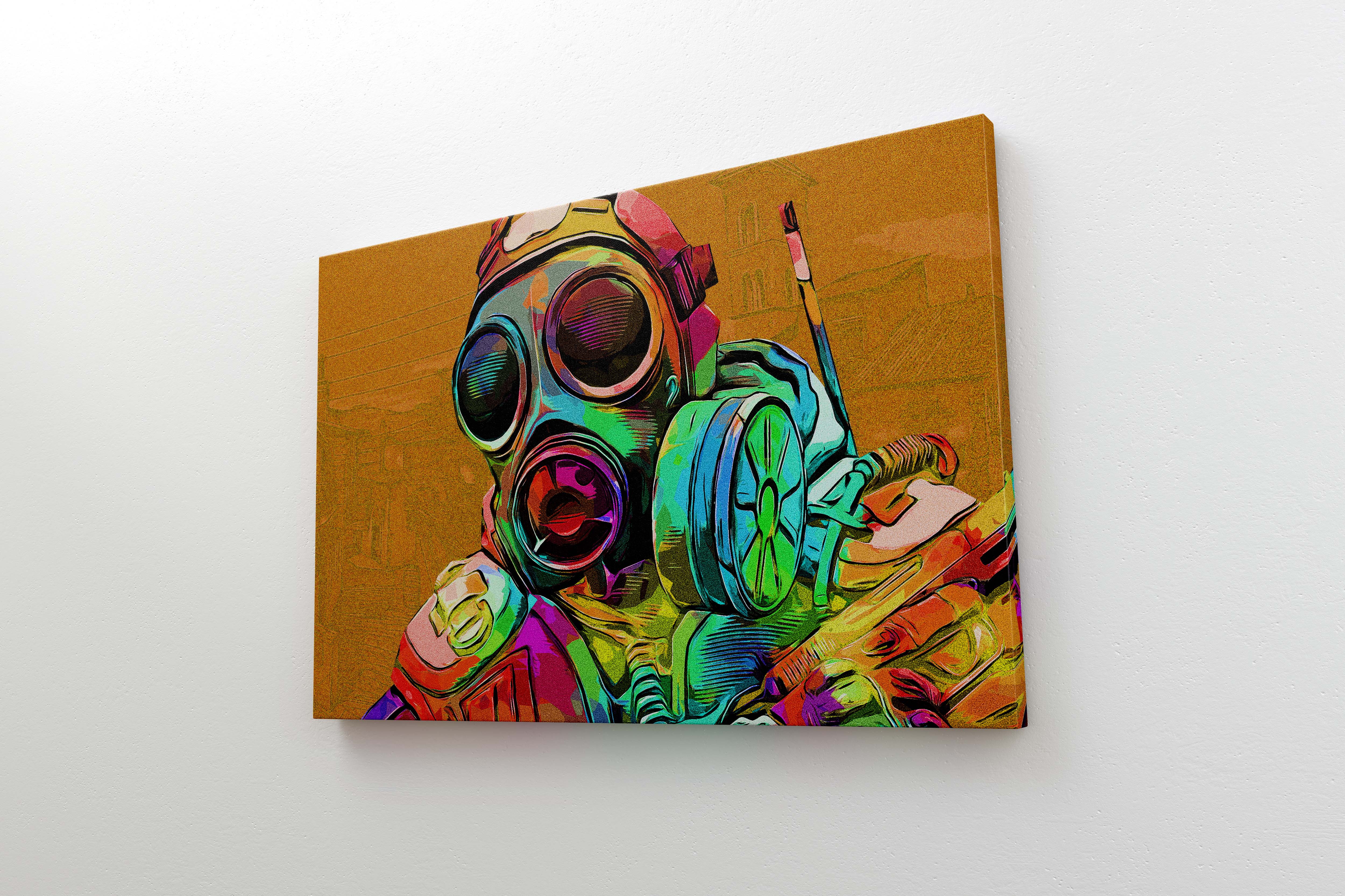 Tablou Canvas - Colorful Counter Terrorist