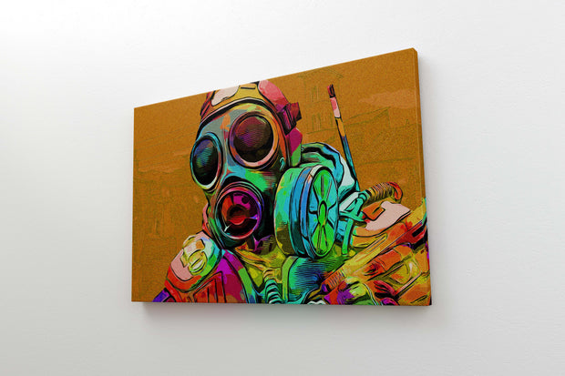 Tablou Canvas - Colorful Counter Terrorist