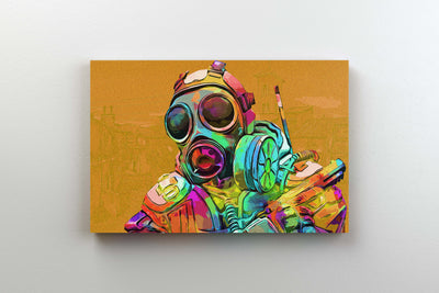 Tablou Canvas - Colorful Counter Terrorist